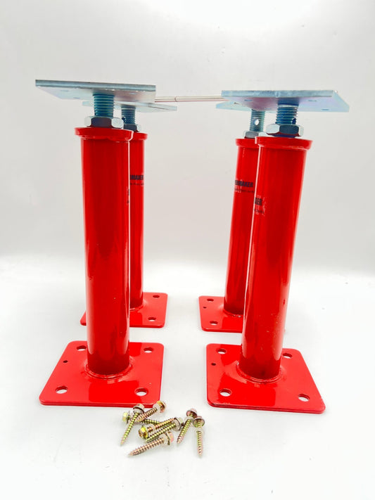 4PCS House Jacks for Leveling Crawlspace 11''-16''Adjustable Support