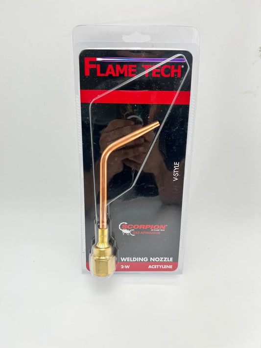 Flame Tech V-Style Welding Nozzle 2-W Acetylene