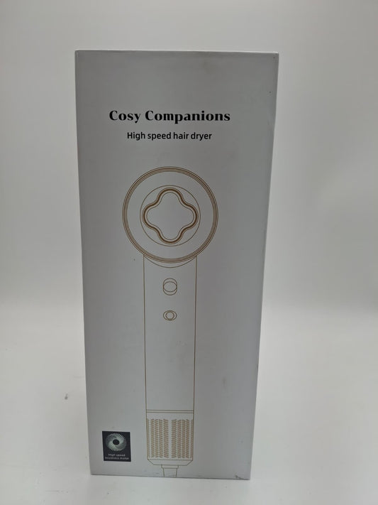 Cosy Companions High Speed Hair Dryer, 150000RPM Brushless Motor, ZCY883, Black