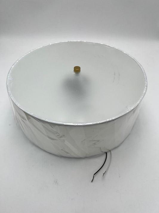 Modern LED Brass Ceiling Light Fixture Dimmable 3000K-5500K Semi-Flush Mount