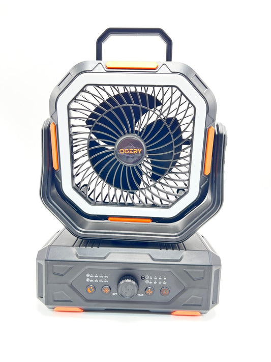 OGERY 2025 Upgraded Camping Fan, Portable Rechargeable Fan with 20000mAh Battery
