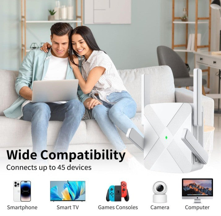 2024 Release WiFi Extender, WiFi Extender Signal Booster for Home Cover up to 10