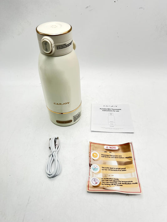 Cordless Portable Bottle Warmer, 17oz Big Capacity Travel Warmer for Breastmilk