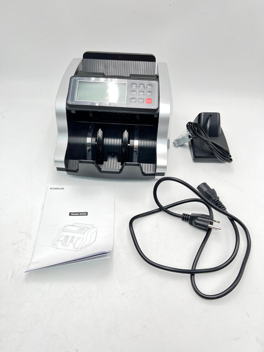 PONNOR 0720 Money Counter Machine Brand New Open Box