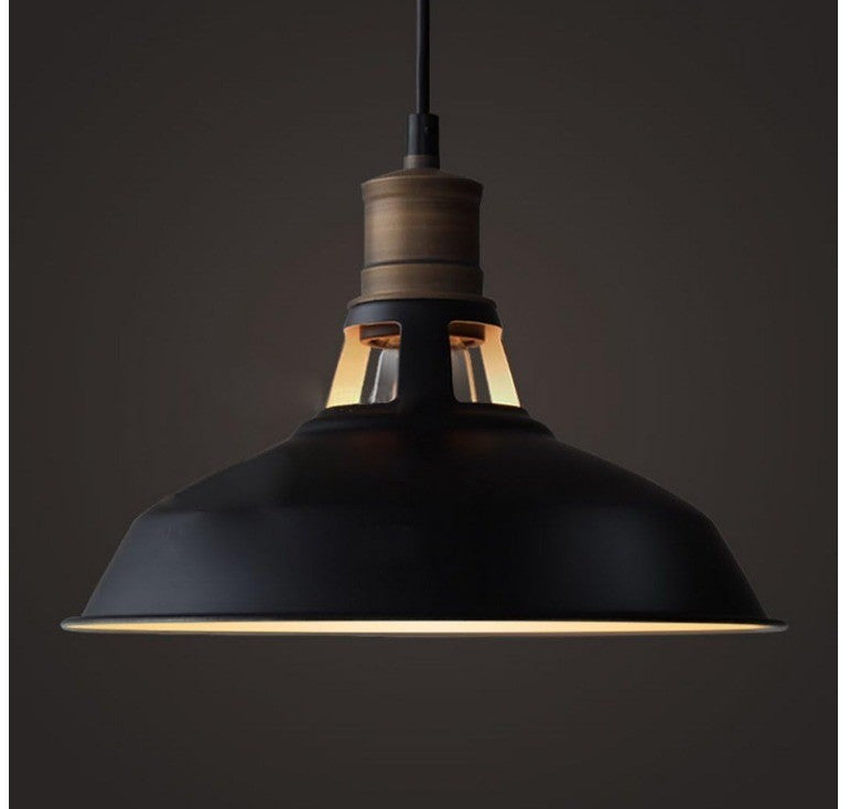 Claxy Ecopower Industrial Edition Vintage Style Light Pendant Glass Hanging...
