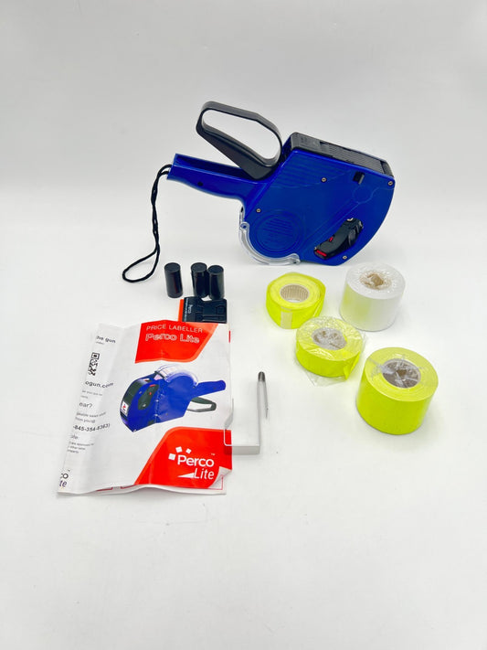 Perco Lite 1 Line Price Gun Kit with Labels 2 l Use