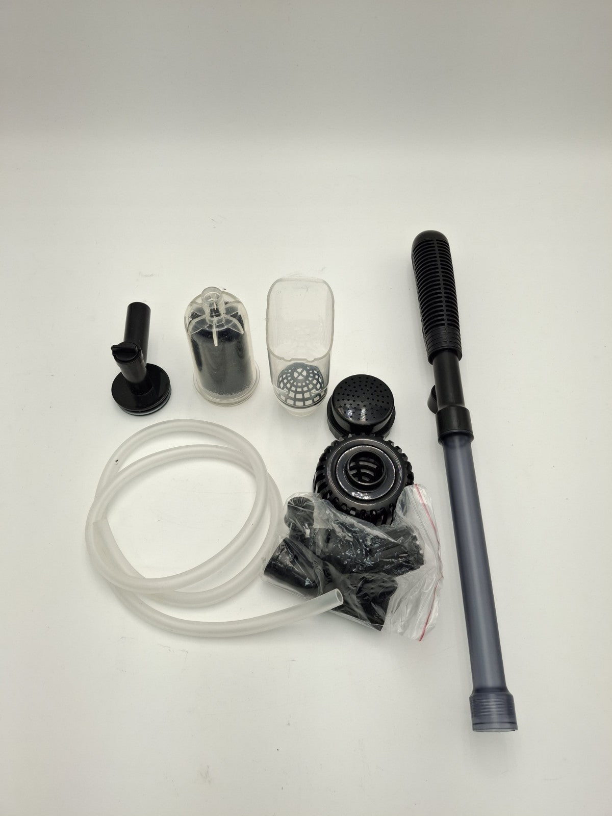 LIVES Electric Aquarium Vacuum Gravel Cleaner, 6 in 1, Adjustable, 110 V