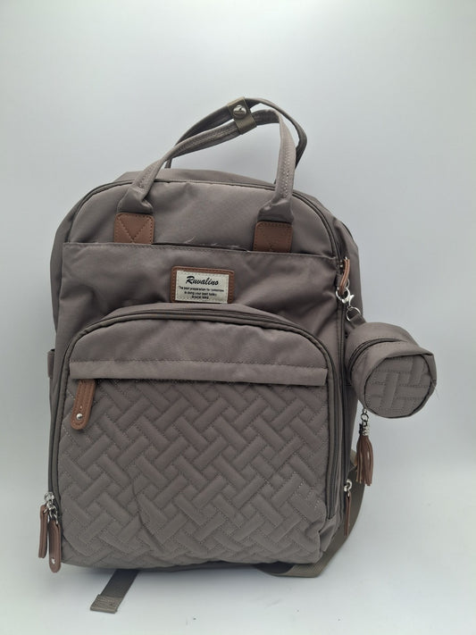 BabbleRoo Multifunction/Waterproof Diaper Bag Backpack
