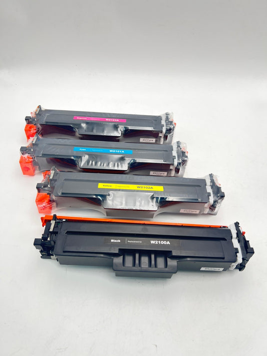 210X Toner Cartridges 4 Pack 210A MFP 4301fdw High Yield Compatible for HP 210X