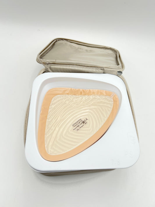 Amoena Natura Light Cosmetic Prosthesis 2S 390 Breast Form Size 8 Masectomy New