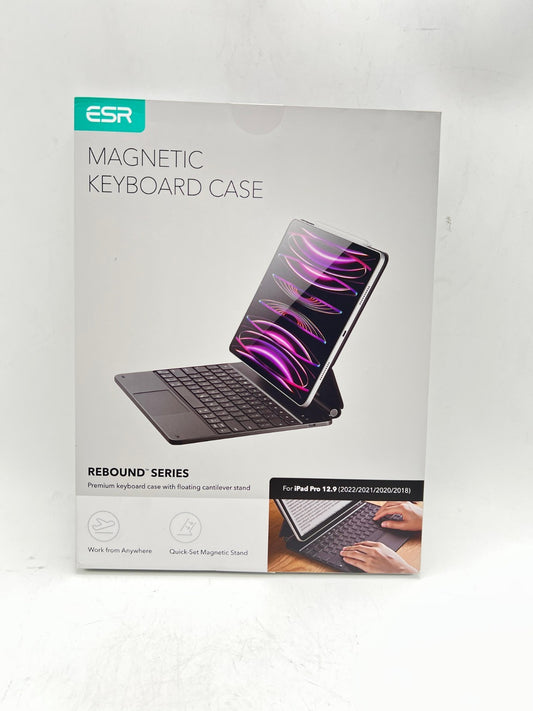 ESR iPad Air 13 Inch Case Keyboard (M3/M2, 2025/2024) & iPad Pro 12.9 inch (3/4/