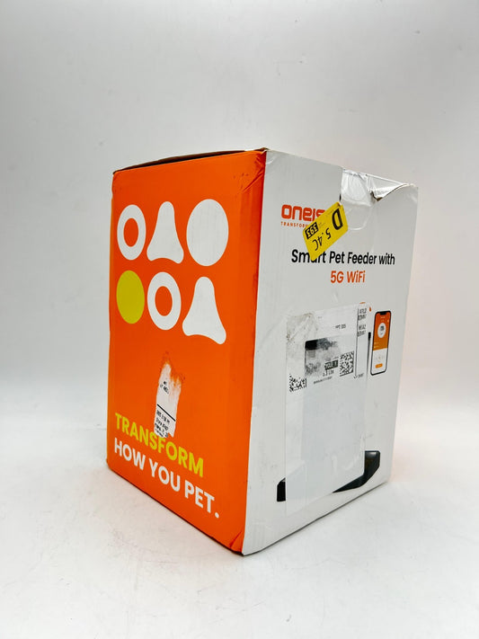 oneisall Automatic Cat Feeder with 5G WiFi, Automatic Cat Food Dispenser for 2 C