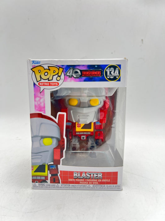 Funko Pop Retro Toys: Transformers: Generation 1-40th Anniversary, Blaster