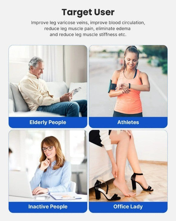 RENPHO Leg Massager with Heat for Circulation, FSA HSA Eligible Air Compression