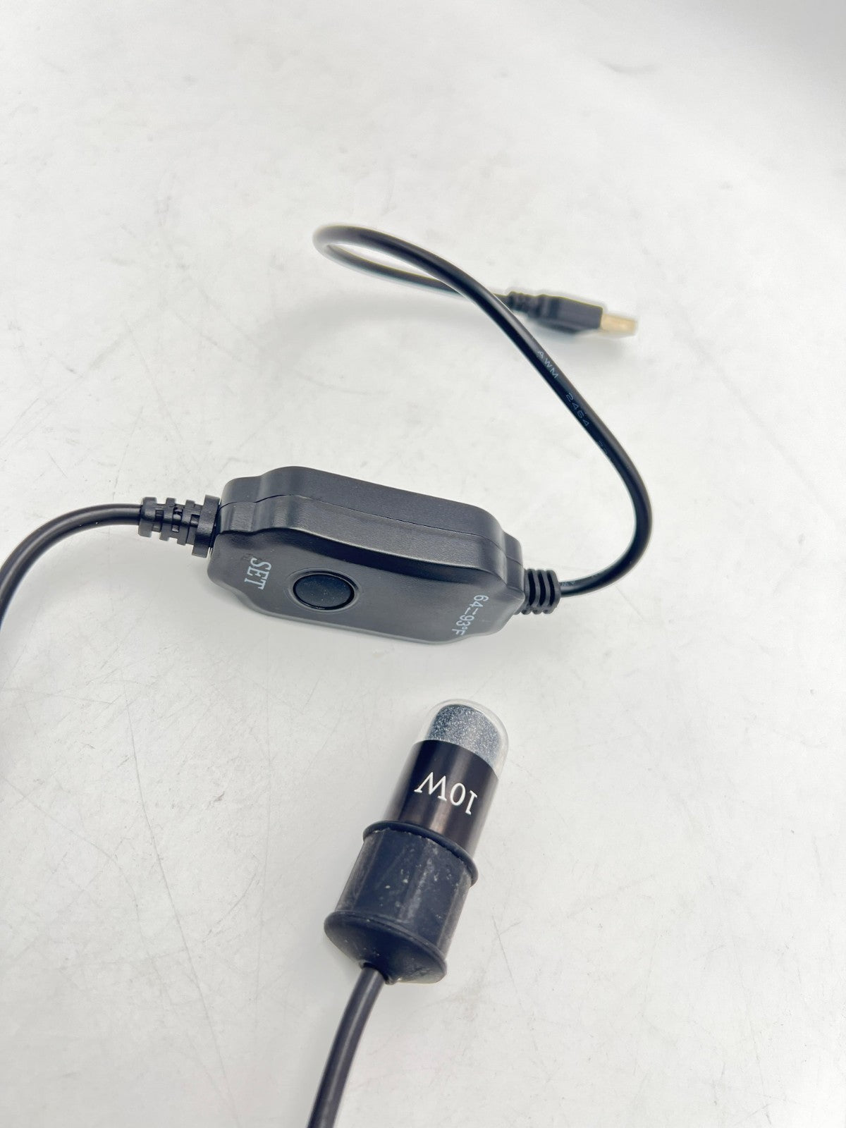 Aquamiracle Adjustable 10W Betta Heater Small Aquarium Heater Submersible Fish T