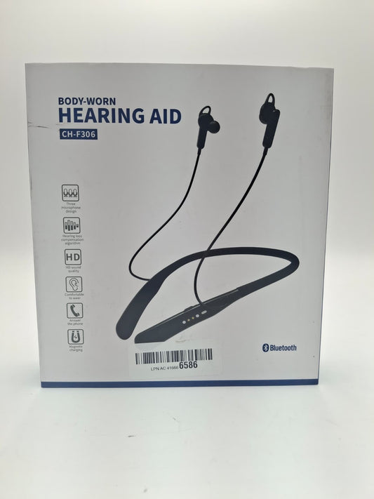 Body-worn Hearing Aid CH-F306 for Seniors Rechargeable with Noise Canceling
