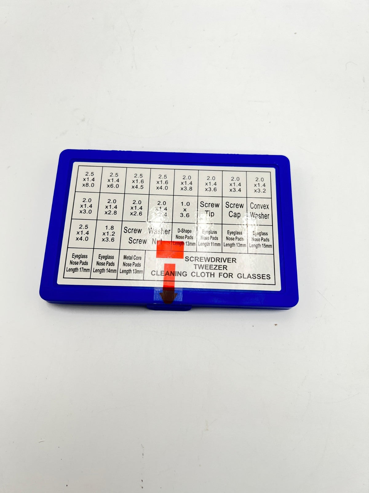 Upgrade Version Magnetic Eye Glass Repairing Kit, Eyeglass Repair Tool Kit with
