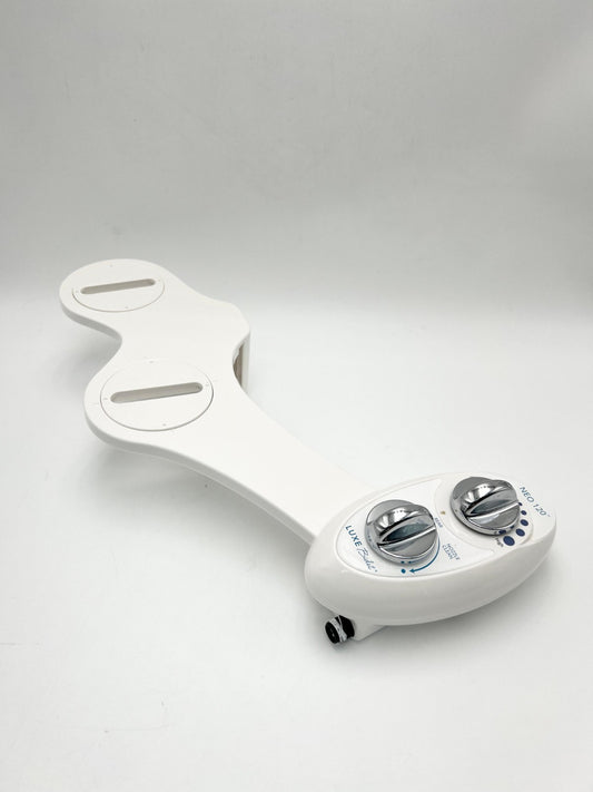 Luxe Bidet Neo 120 Self Cleaning Nozzle Fresh Water Non Electric Bidet WHITE