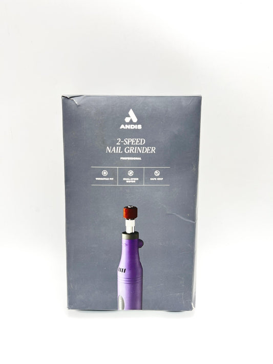 Andis 66745 EasyClip 2-Speed Pet Nail Grinder, Purple - Open-box
