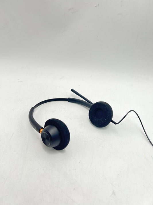 Phone Headset with Noise Cancelling Mic, Corded RJ9 Telephone Headset Compatible