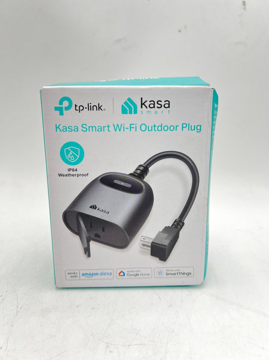 Kasa Outdoor Smart Plug, Smart Home Wi-fi Outlet Timer, Max Load 15a/1875w