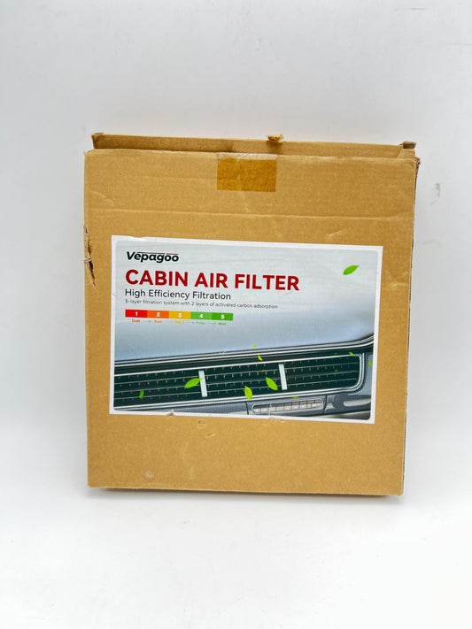 VEPAGOO Cabin Air Filter includes Activated Carbon for CF11643 Audi A3 Quattro Q