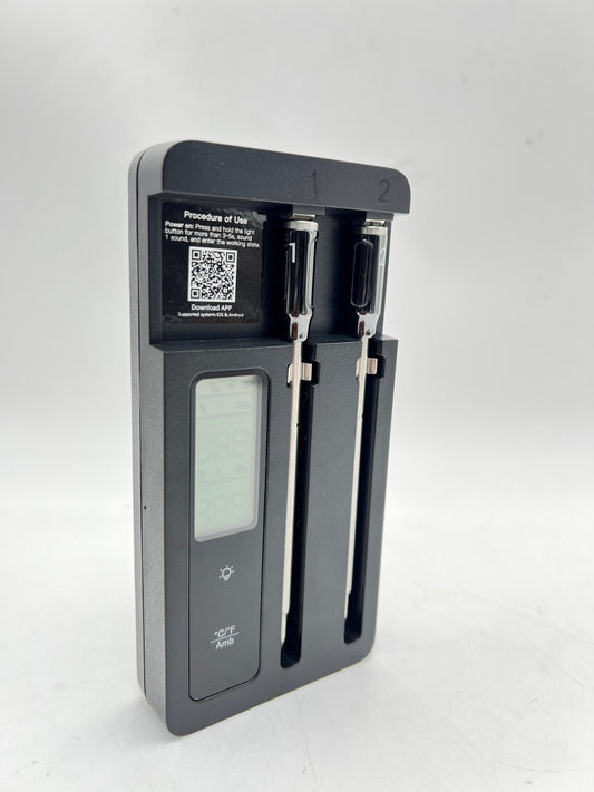 Smart Wireless Meat Thermometer with Dual Probes - Advanced Bluetooth Cooking...