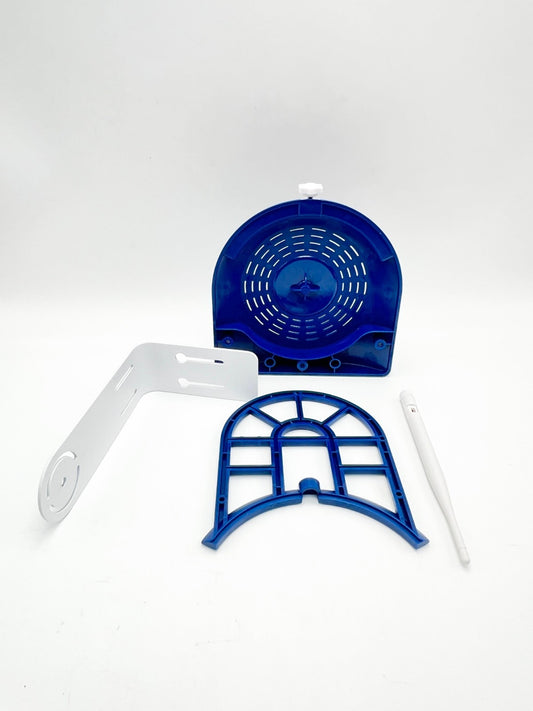 Smart Bird Feeder with AI Camera Solar-powered Recognize 10,000+ Species Blue