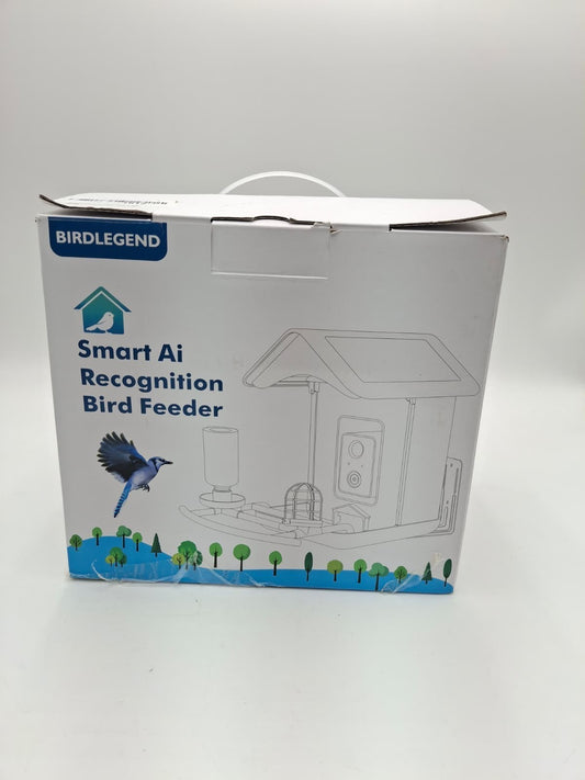 Smart AI Bird Feeder, Camera Solar Powered, HD Camera Auto Capture Bird