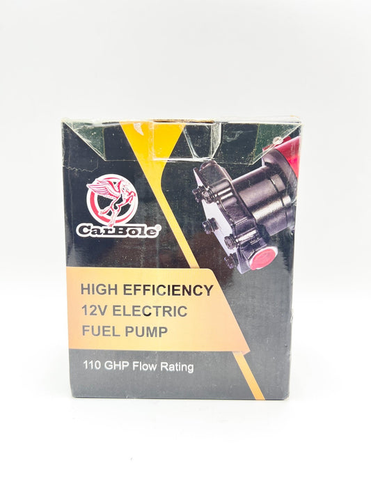 CarBole 110 GPH Electric Performance Fuel Pump DC 12V with Mounting Bracket