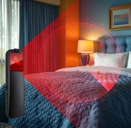 Upgraded Hidden Camera Detector - AI-Powered Anti-Spy Device, GPS Tracker & Bug