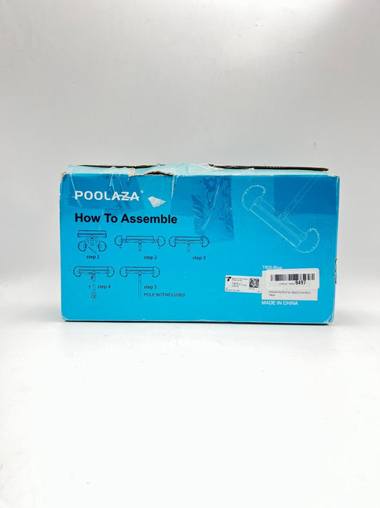 POOLAZA 17.5" Pool Brush Head for Inground & Above-Ground Pools