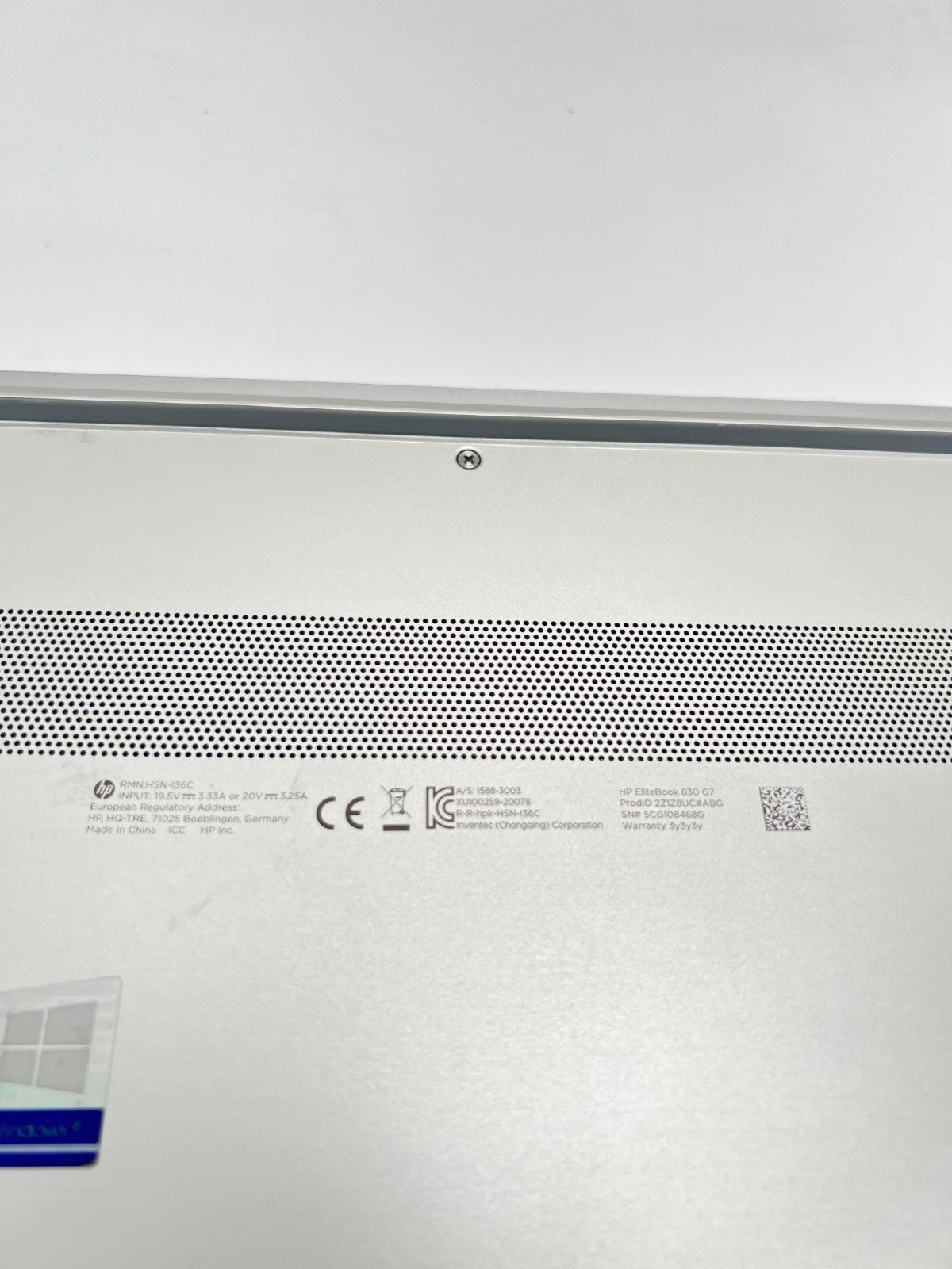 HP EliteBook 830 G7 i7-10810U 16GB 256GB 13.3 W11 - 468G