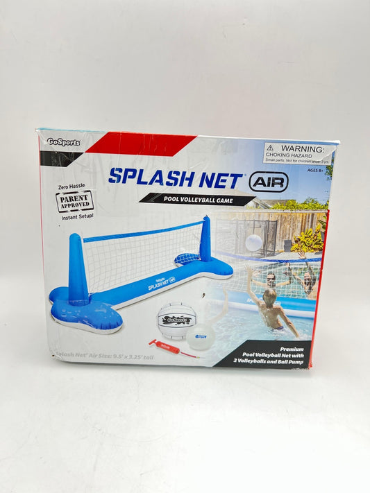 GoSports Splash Net Air, Inflatable Pool Volleyball Game - Includes Floating Net