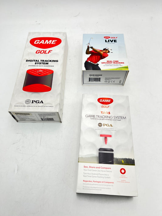 GAME GOLF DIGITAL & LIVE DEVICE - TIME GPS SHOT TRACKIng & TAGS GAME TRACKING