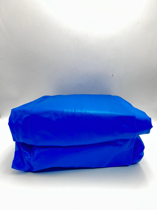 Large Inflatable Pool with Air Pump, 158" X 74" X 22" Blow-Up Pool for Kids,