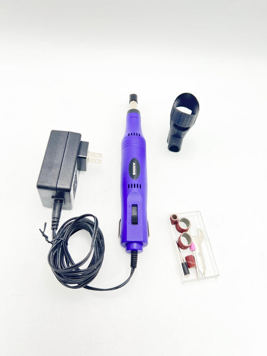 Andis 66745 EasyClip 2-Speed Pet Nail Grinder, Purple - Open-box
