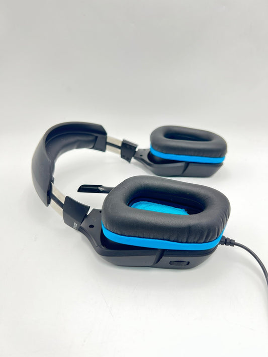 Logitech G432 Wired Gaming Headset, 7.1 Surround DTS Headphone PC (Leatherette)