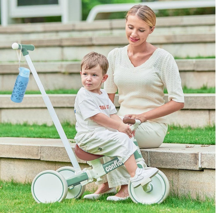 XIAPIA Tricycle for Toddlers 1-3 Year Olds, 5 in 1 Toddler Balance Bike with ...