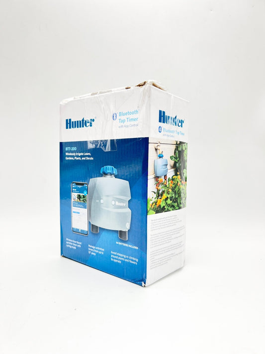 Hunter BTT Bluetooth Hose Timer, 2-Zone Smart Irrigation Controller, App Cont...