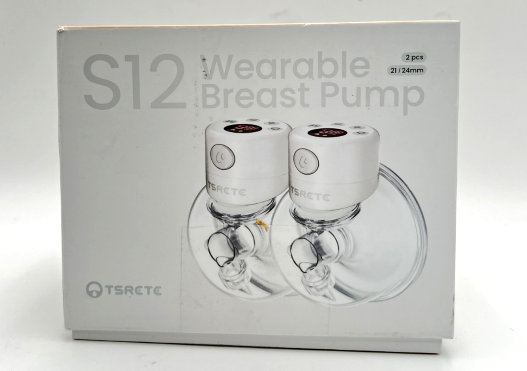 TSRETE Breast Pump, Double Wearable Breast Pump, Electric Hands-Free Breast Pump