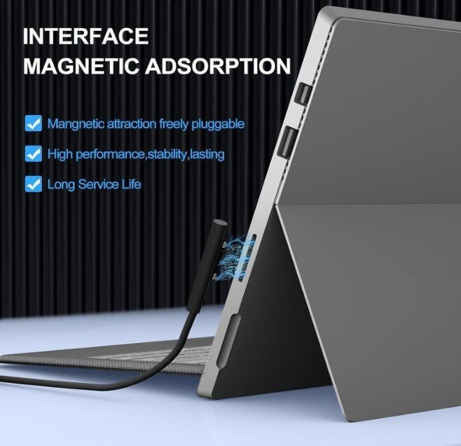 "Surface Pro Charger 65W, Surface Laptop Charger Compatible with Microsoft Surfa