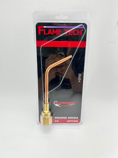 Flame Tech V-Style Welding Nozzle 2-W Acetylene