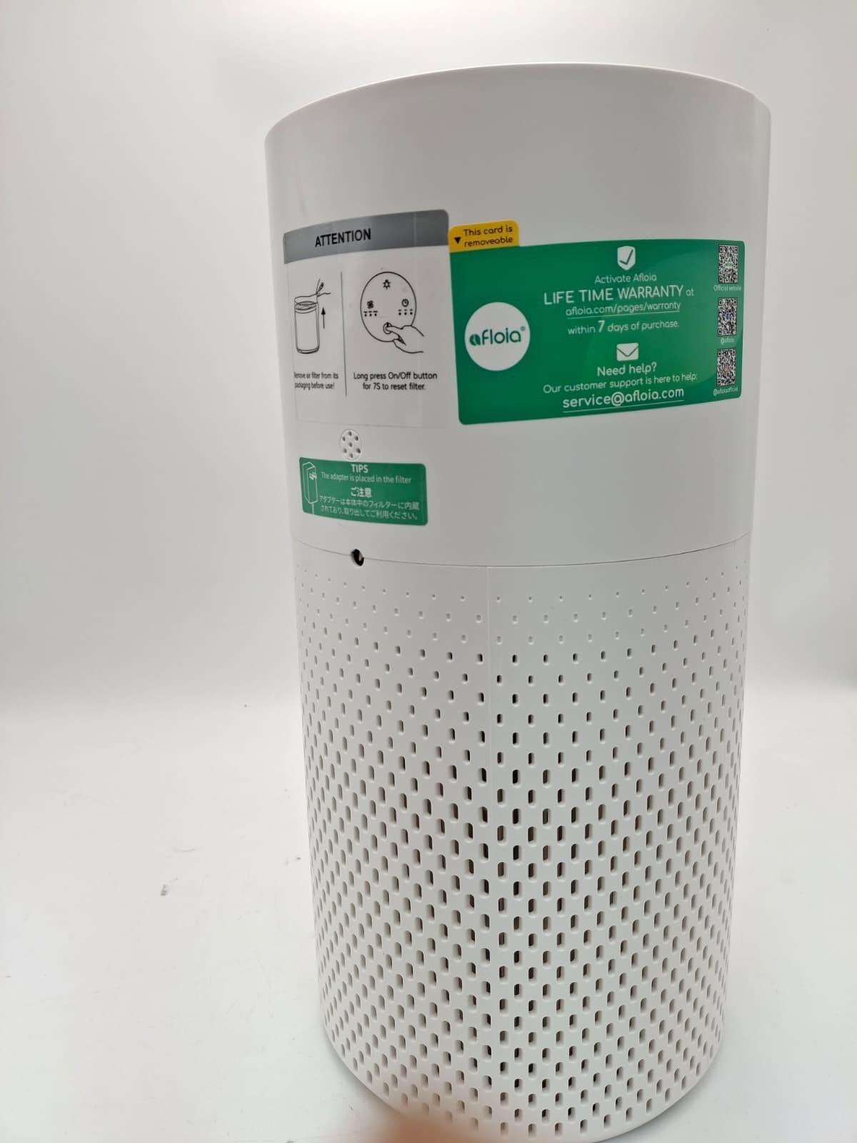Afloia Air Purifier Kilo Plus for Home Large Room Voice Commands Through Alexa