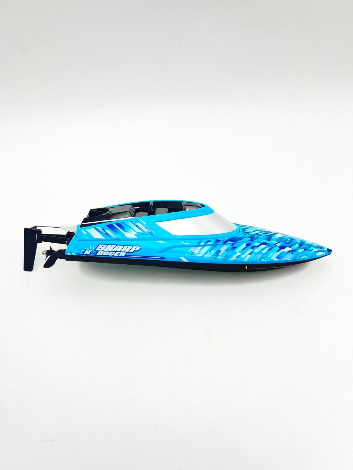 BEZGAR RC Boat, 1 Packs 12 inch Fast Speed RC Boat 30 KPH with A Portable Suitca