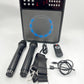 Karaoke Machine for Adults, Portable Karaoke Machine with Bluetooth and 2 Wirele