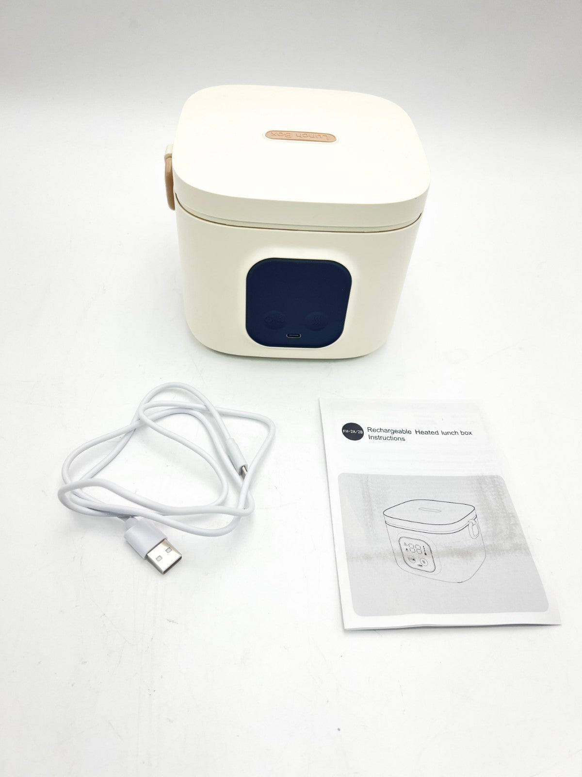 Auto Electric Lunch Box for Boys & Girls, Food Warmer Lunch Box, Rechargeable Se