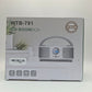 Silver Boombox Bluetooth CD Player FM Radio Portable WTB-791 with USB AUX