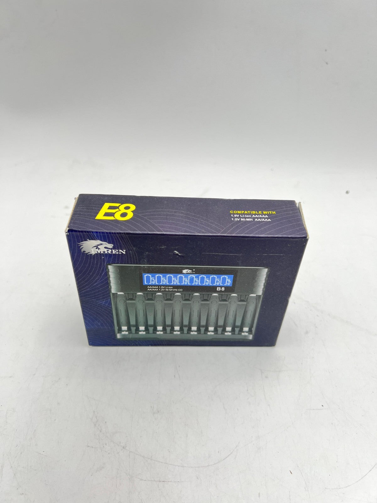 AA AAA Battery Charger, AA Battery Charger for 1.2V NiMH/NiCD 1.5V Lithium Ba...