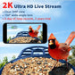 Smart Bird Feeder with AI Camera Solar-powered Recognize 10,000+ Species Blue